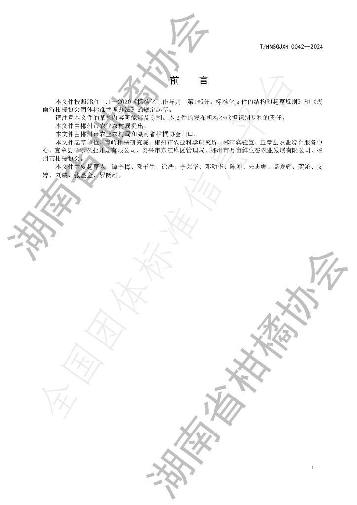 T/HNSGJXH 0042-2024 标准预览
