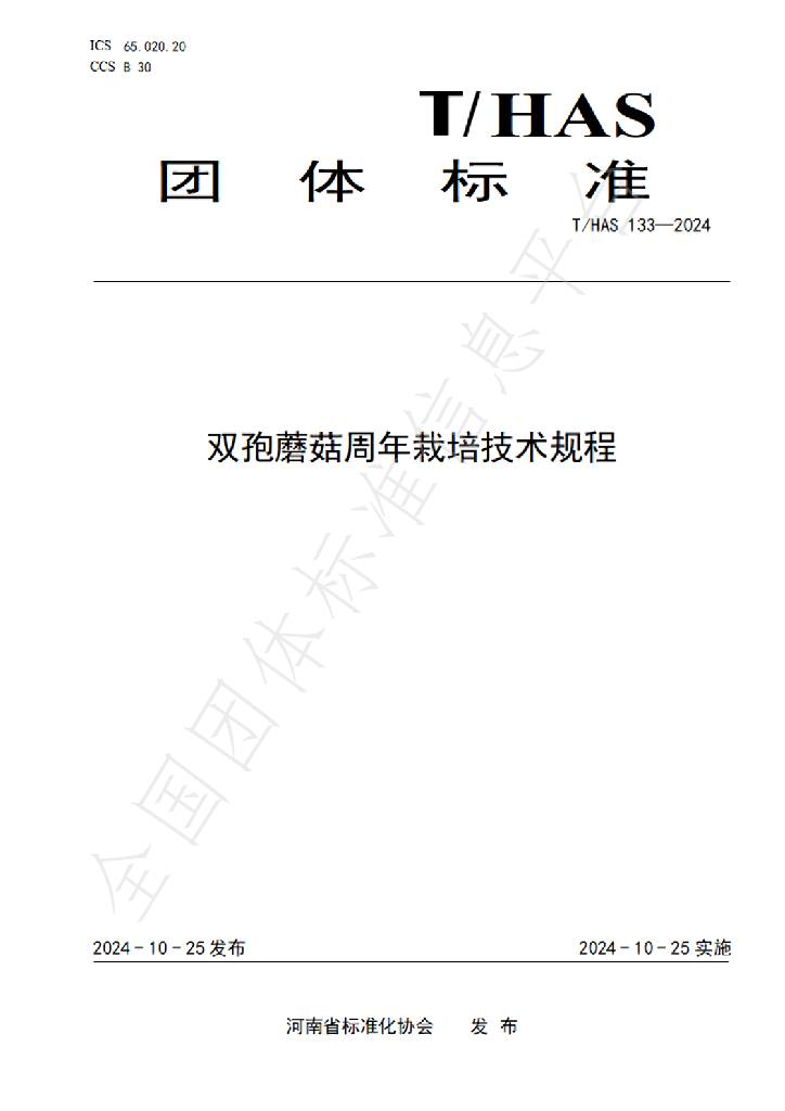 T/HAS 133-2024 标准预览