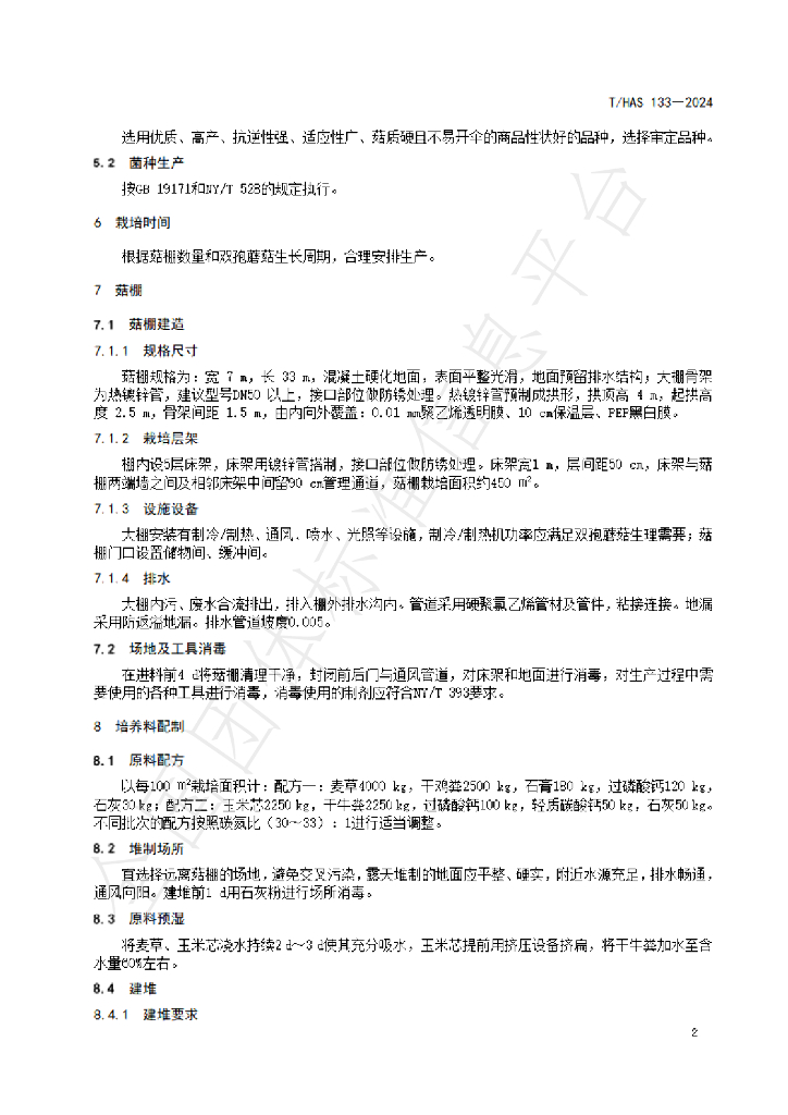 T/HAS 133-2024 标准预览