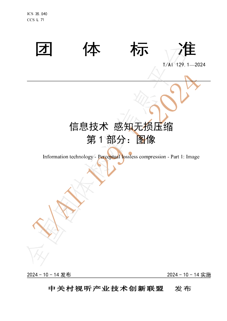 T/AI 129.1-2024 标准预览