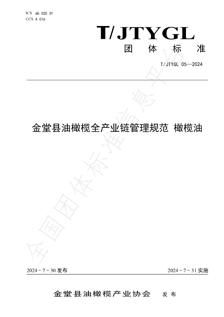 T/JTYGL 05-2024 标准预览