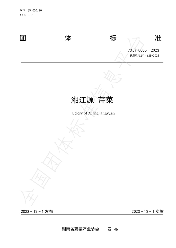 T/XJY 0055-2023 标准预览