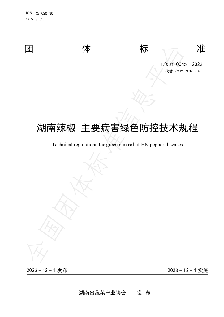 T/XJY 0045-2023 标准预览
