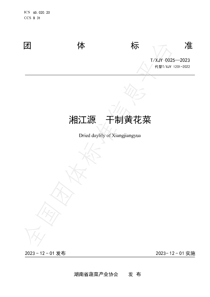 T/XJY 0025-2023 标准预览