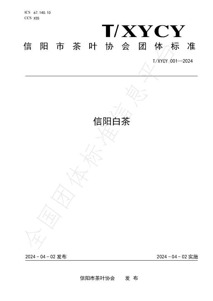 T/XYCY 001-2024 标准预览