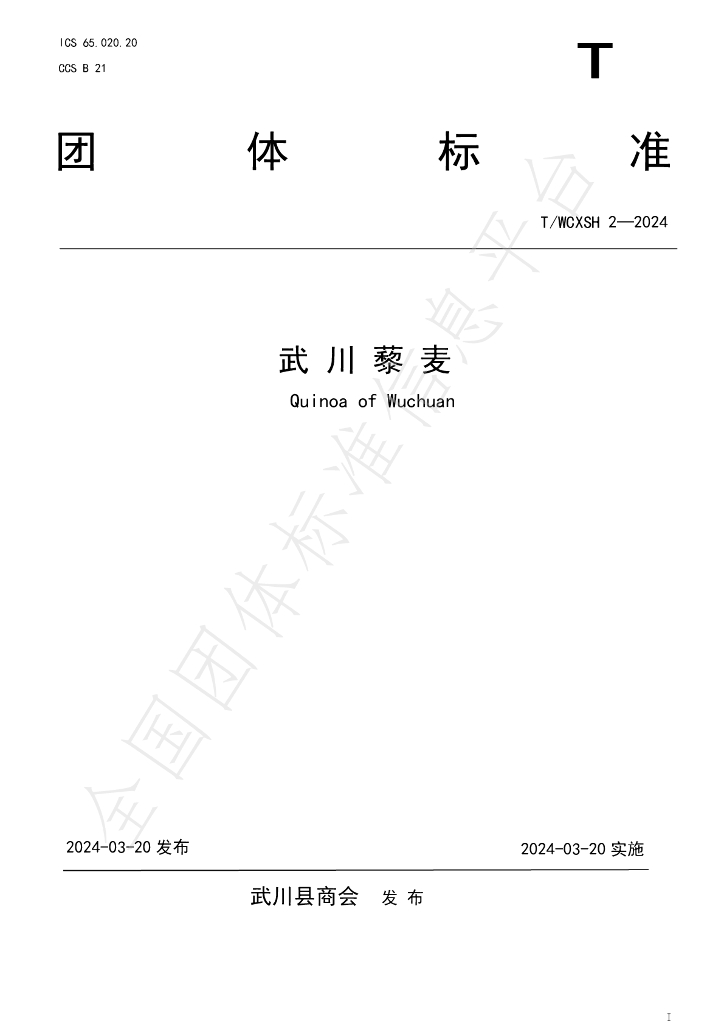 T/WCXSH 2-2024 标准预览