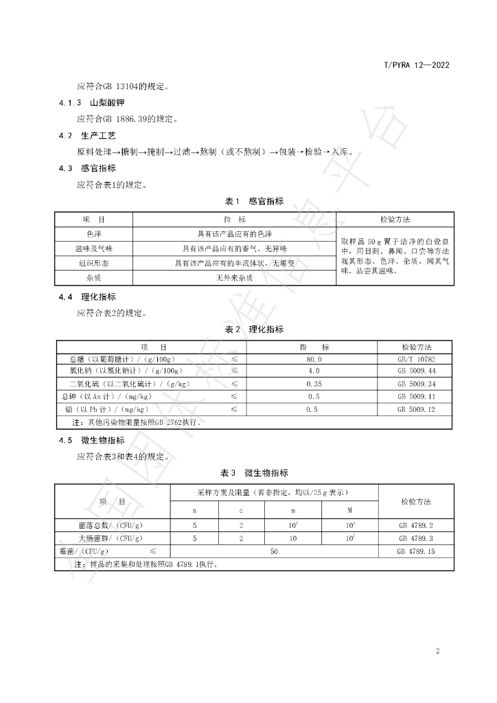 T/PYRA 12-2022 标准预览
