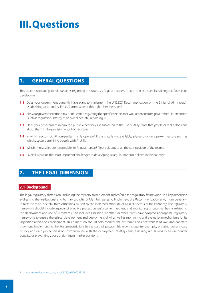 联合国教科文组织：2023年人工智能伦理治理与实施准备状态评估方法报告（英文版）_第10页