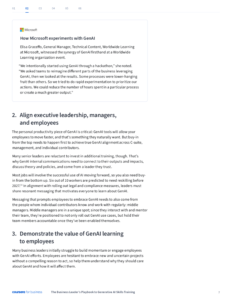 Coursera：2024年解锁生产力: 商业领袖的生成式人工智能技能培训手册（英文版）_第7页