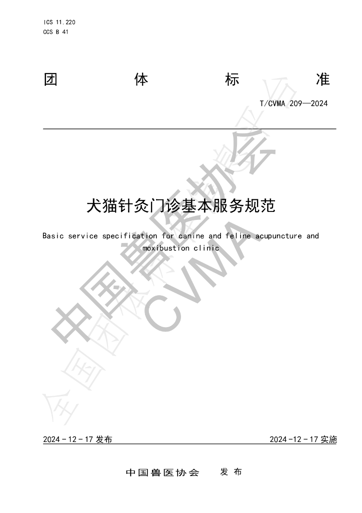 T/CVMA 209-2024 标准预览
