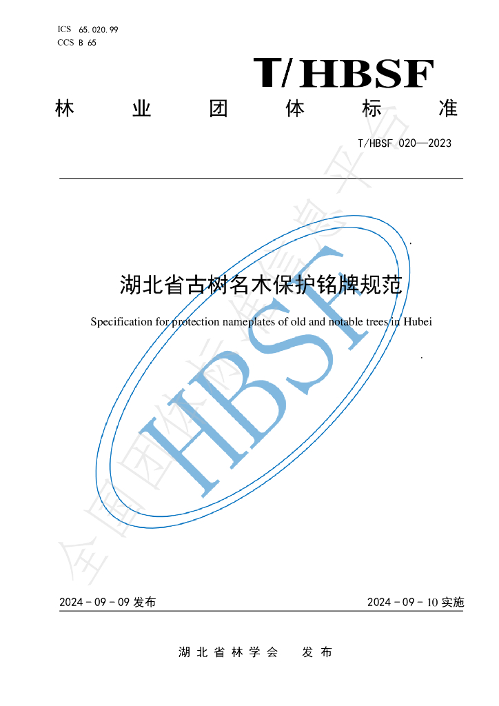 T/HBSF 020-2023 标准预览