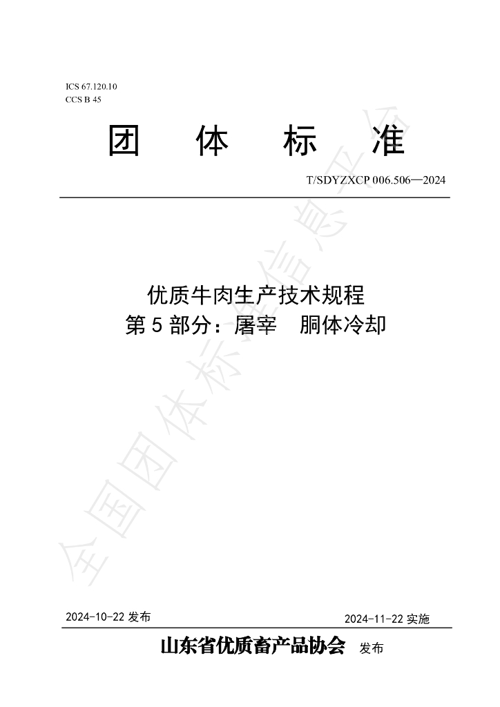 T/SDYZXCP 006.506-2024 标准预览