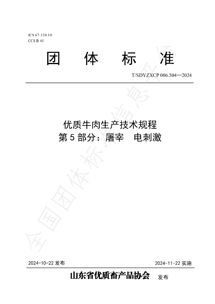T/SDYZXCP 006.504-2024 标准预览