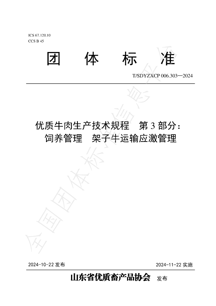 T/SDYZXCP 006.303-2024 标准预览
