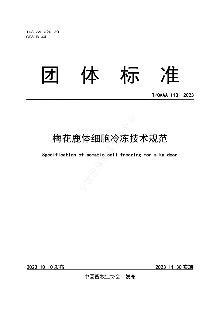 T/CAAA 113-2023 标准预览