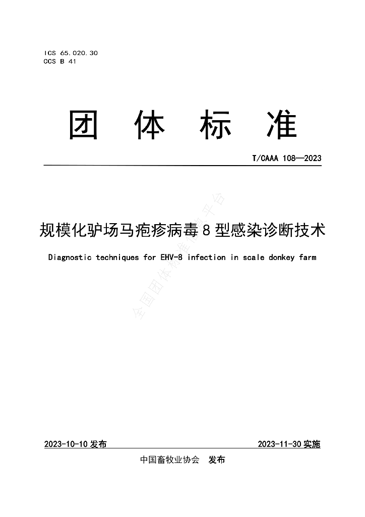 T/CAAA 108-2023 标准预览