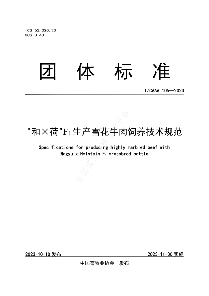 T/CAAA 105-2023 标准预览