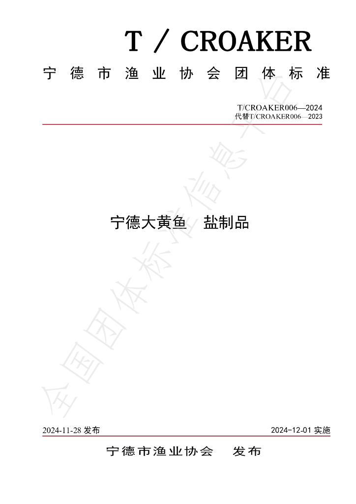 T/CROAKER 006-2024 标准预览