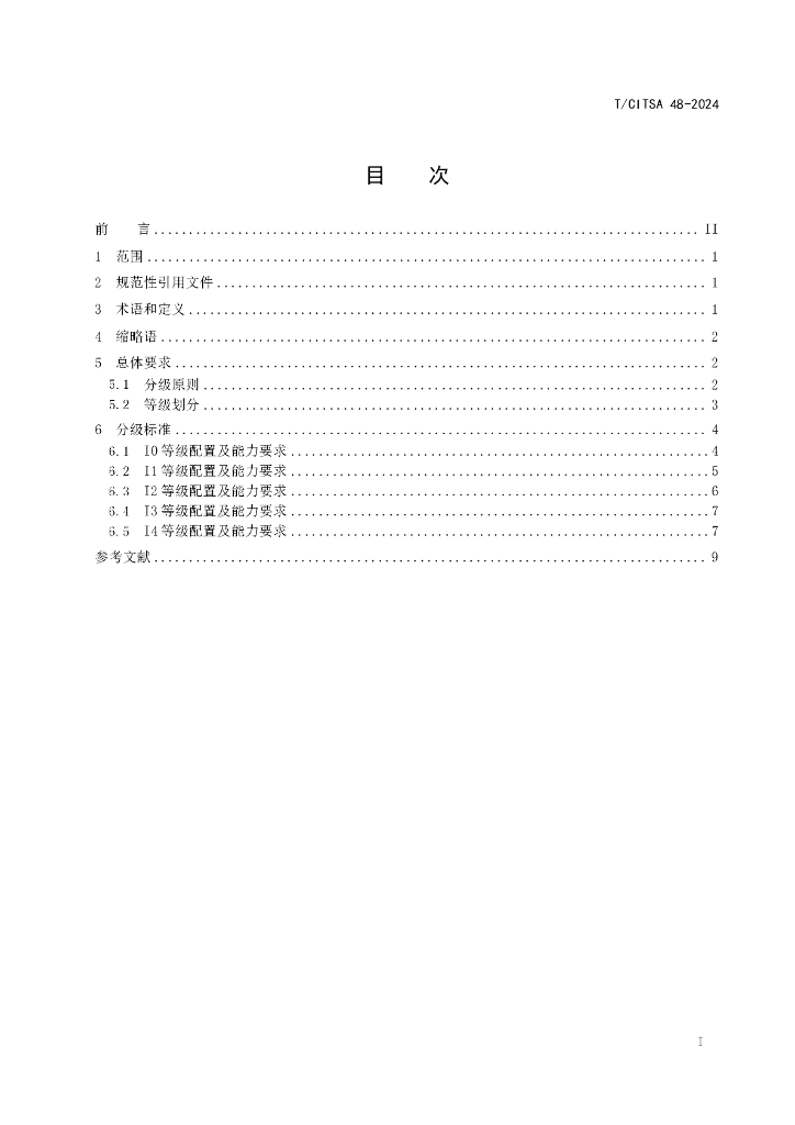 T/CITSA 48-2024 标准预览
