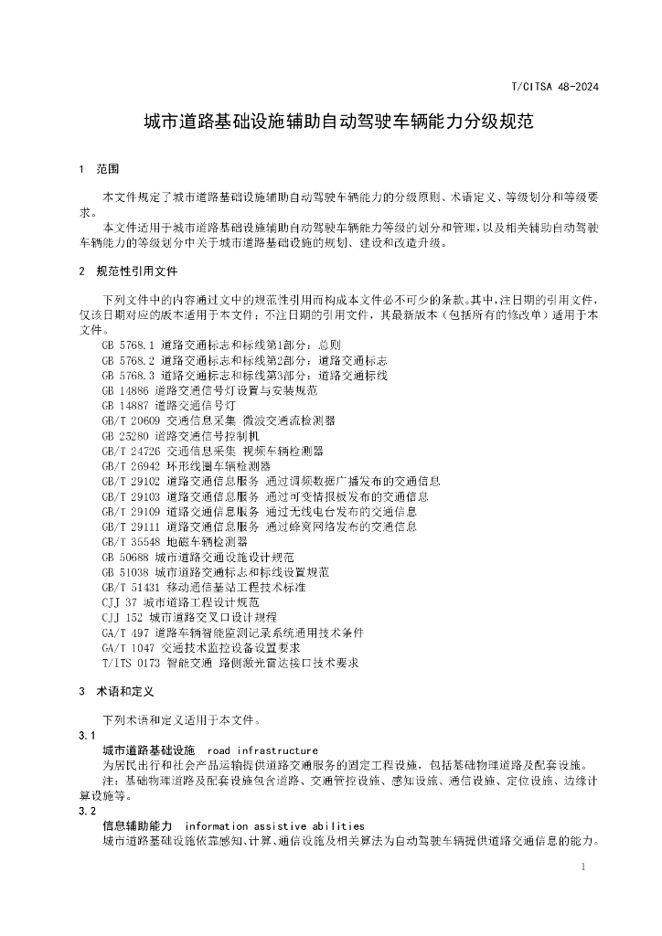 T/CITSA 48-2024 标准预览