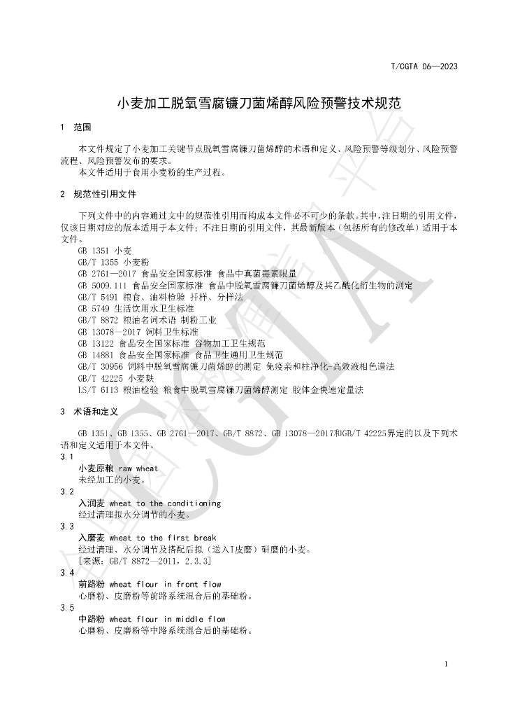 T/CGTA 06-2023 标准预览