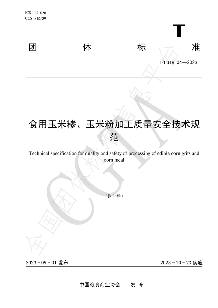 T/CGTA 04-2023 标准预览