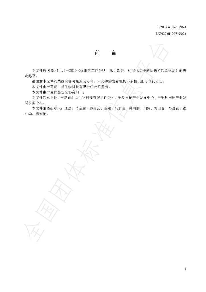T/ZNGQXH 007-2024 标准预览