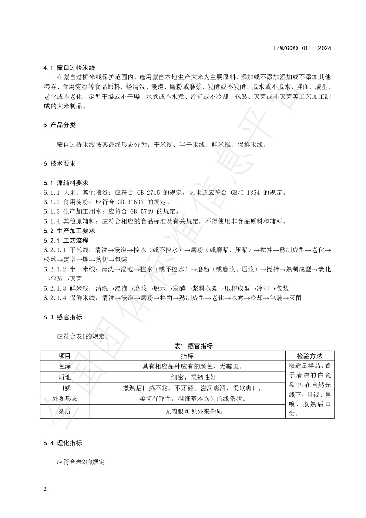 T/MZGQMX 011-2024 标准预览