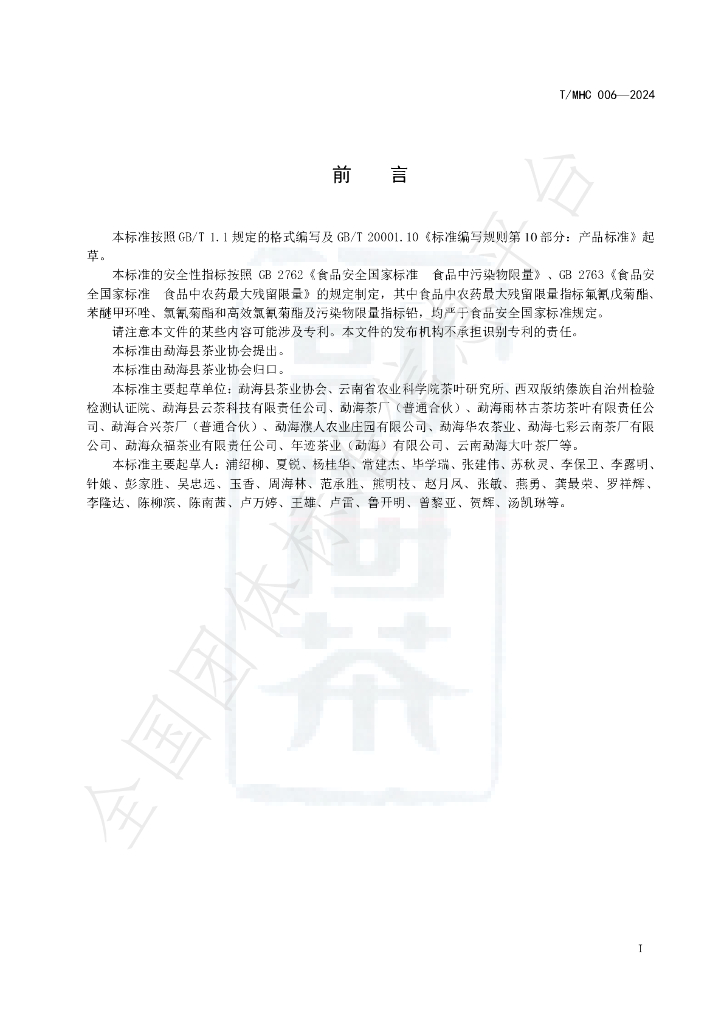 T/MHC 006-2024 标准预览