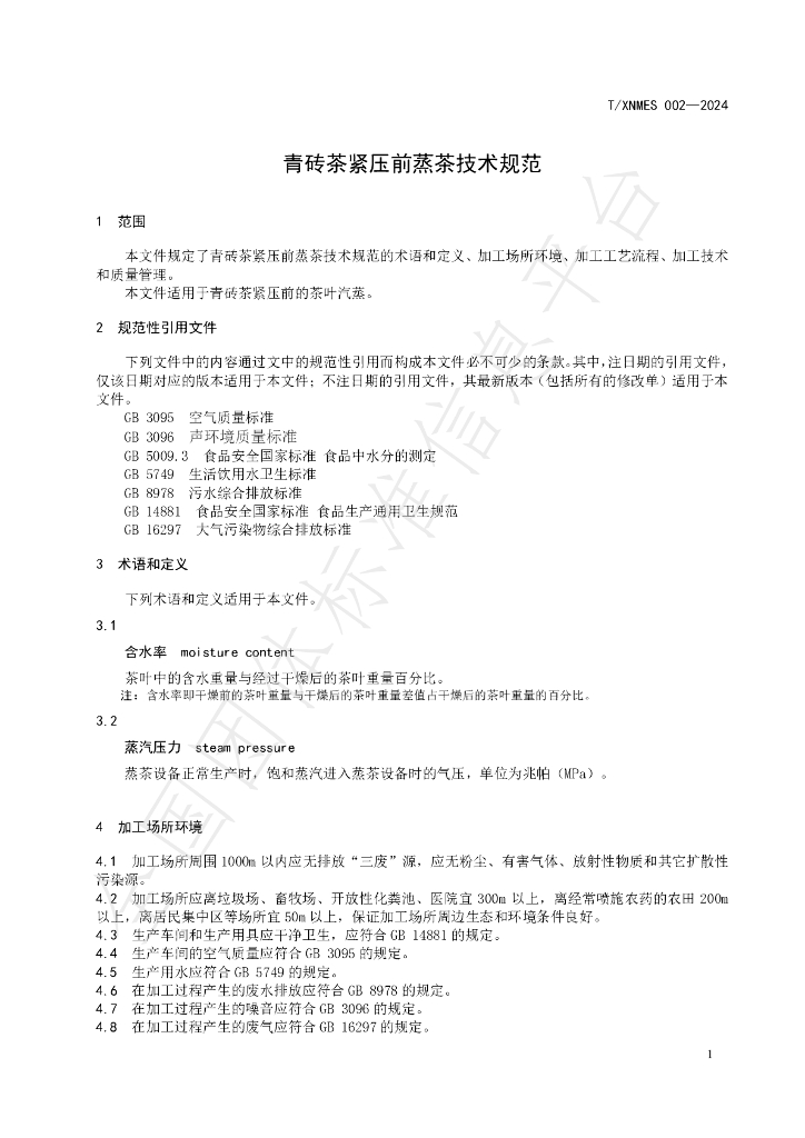 T/XNMES 002-2024 标准预览