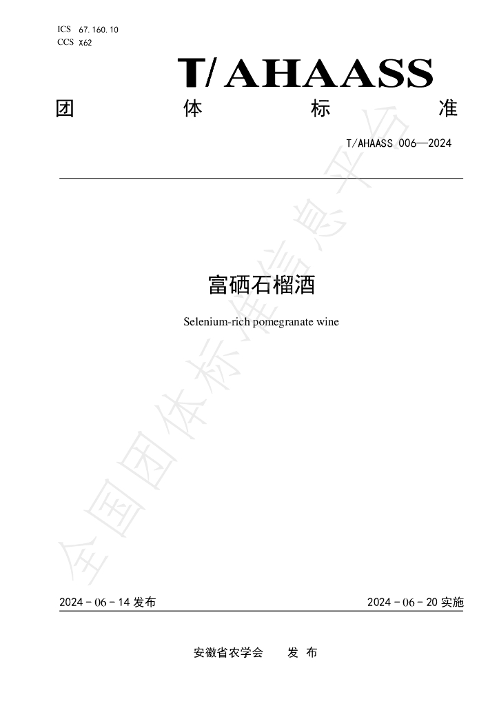 T/AHAASS 006-2024 标准预览