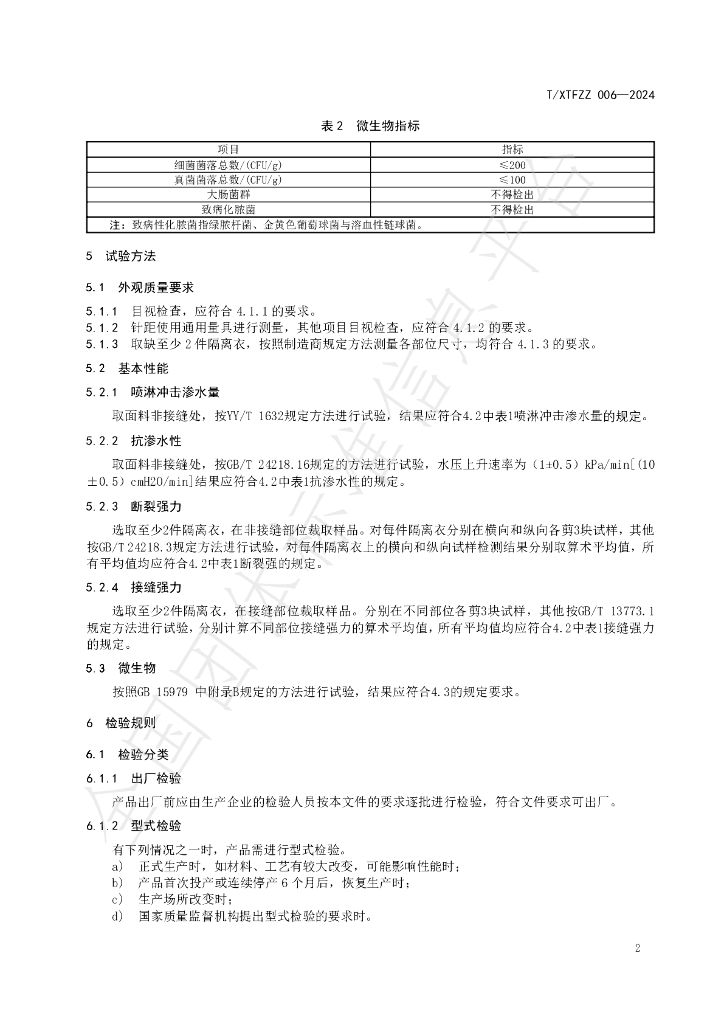 T/XTFZZ 006-2024 标准预览