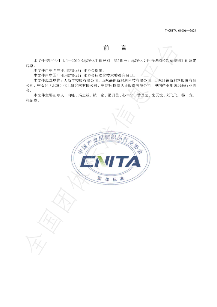 T/CNITA 01006-2024 标准预览