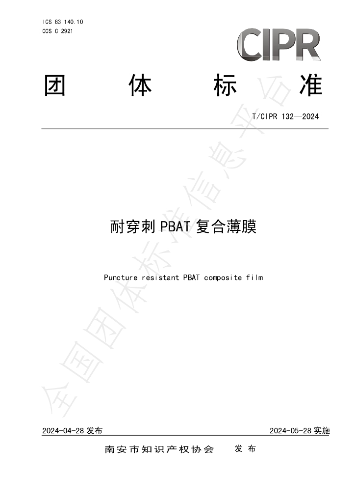 T/CIPR 132-2024 标准预览
