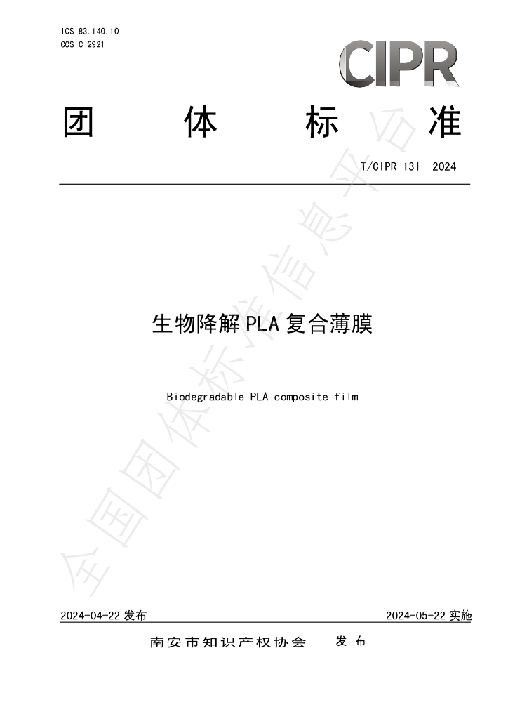 T/CIPR 131-2024 标准预览