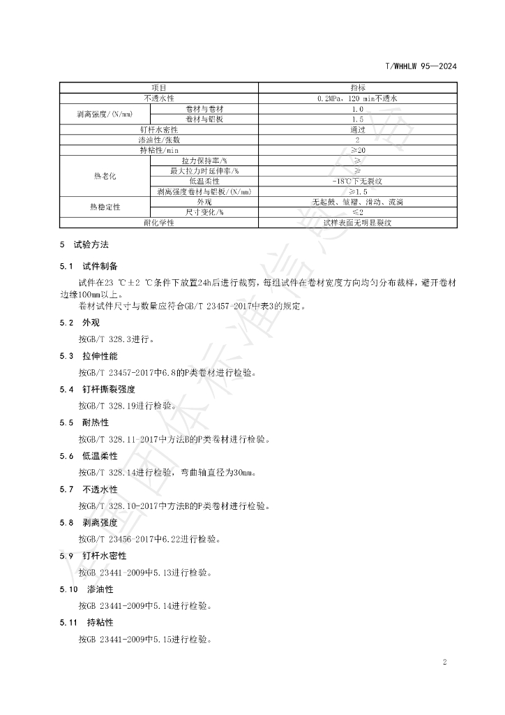 T/WHHLW 95-2024 标准预览