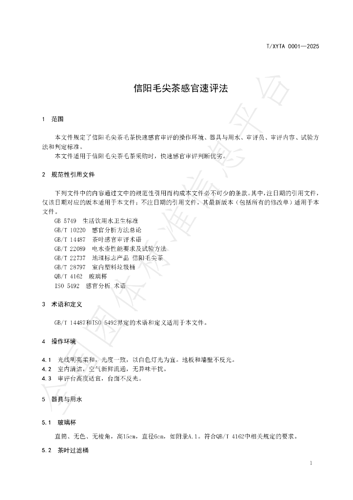 T/XYTA 0001-2025 标准预览