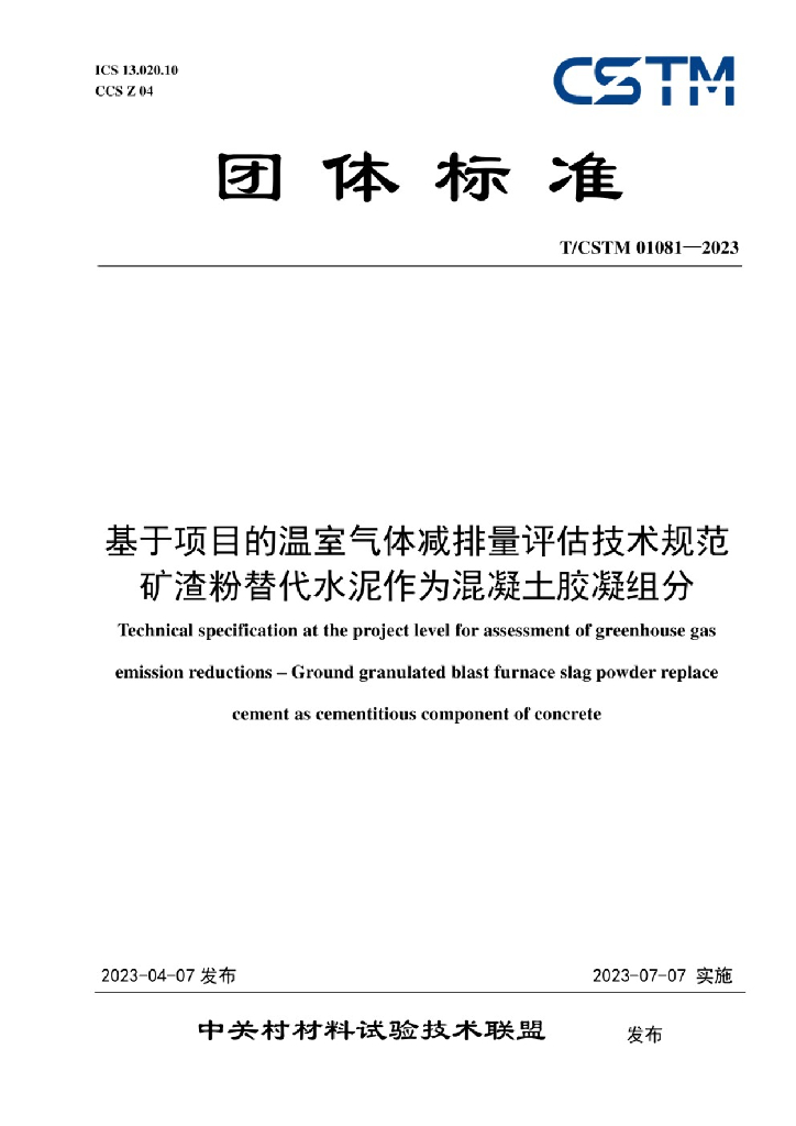 T/CSTM 01081-2023 标准预览