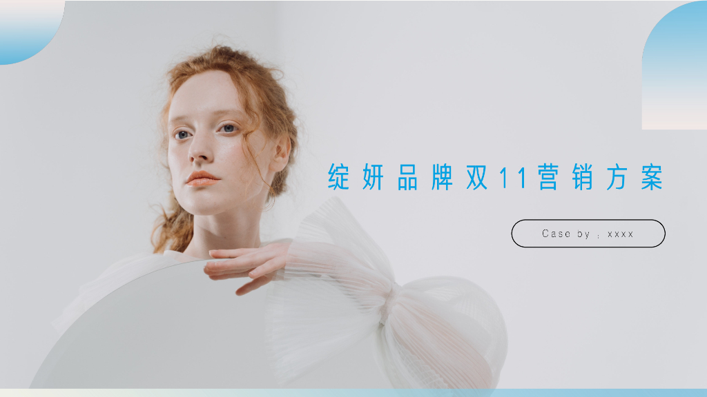 绽妍品牌双11营销方案