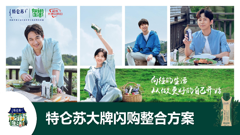 特仑苏大牌闪购整合方案