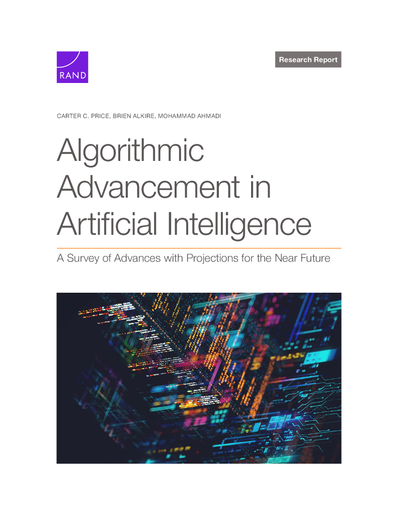 Rand兰德：2025年<em>人工智能</em>中的算法进步-近期预测进展综述报告（英文版） 海报