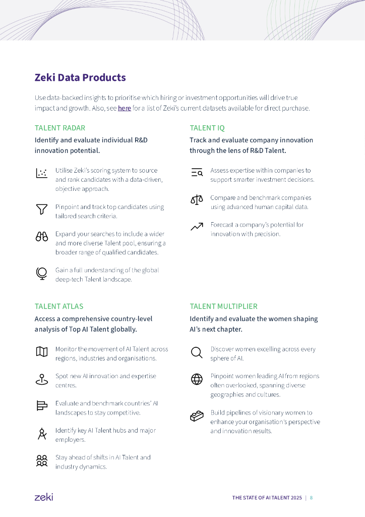 Zeki：2025年人工智能人才状况报告（英文版）_第8页