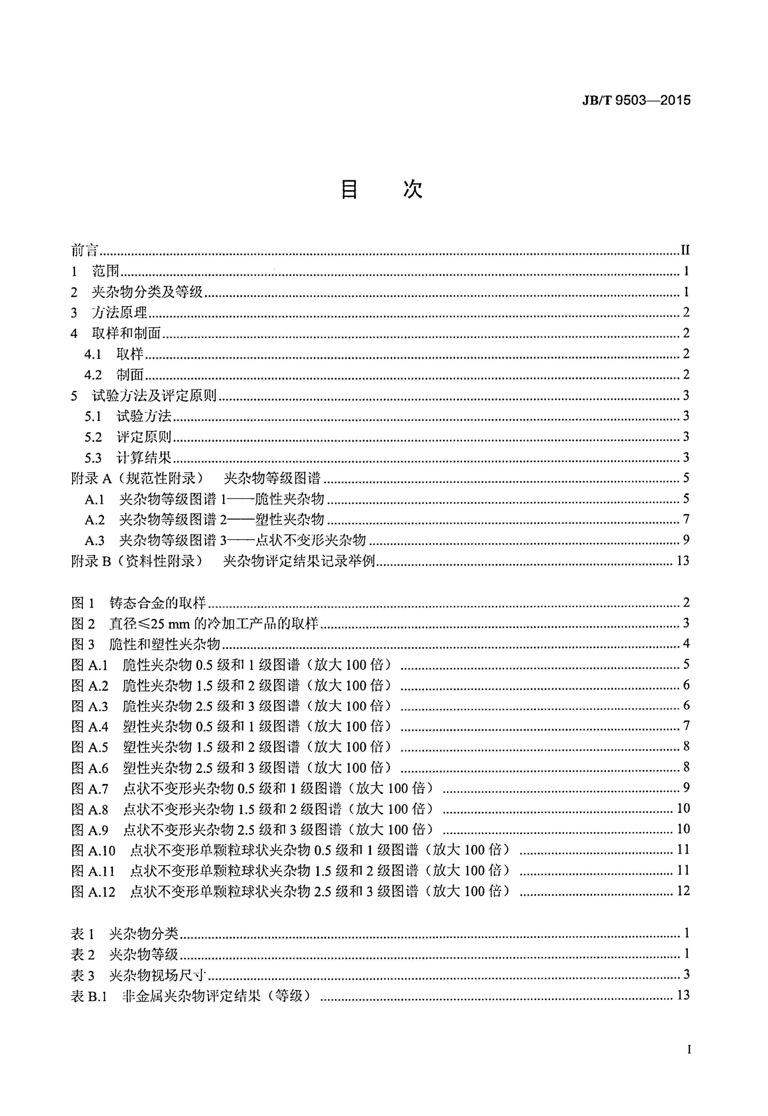 JB/T 9503-2015 标准预览