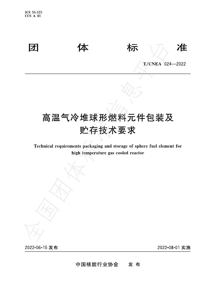 T/CNEA 024-2022 标准预览