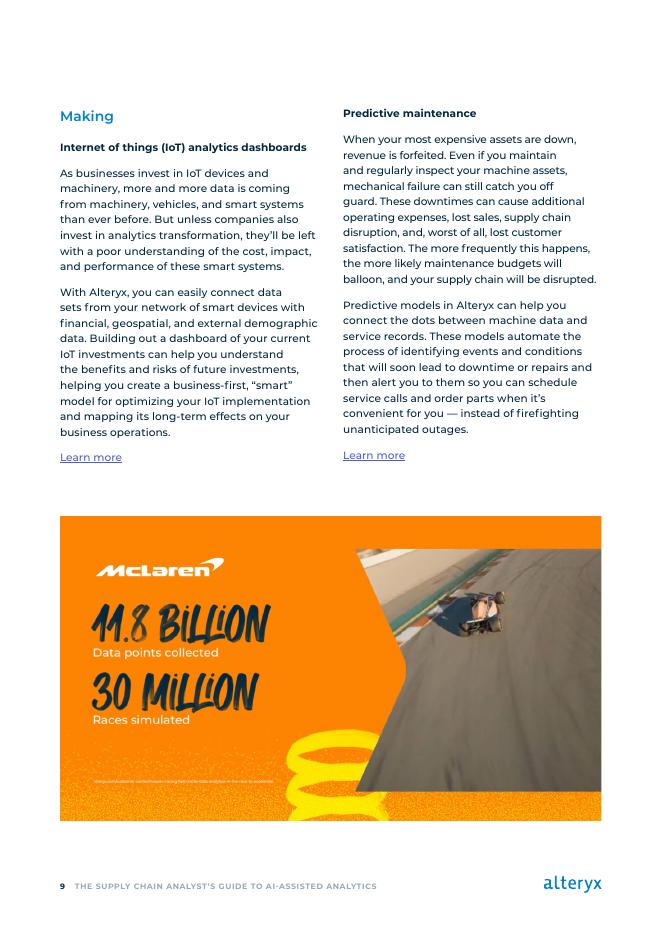 Alteryx：2024年供应链人工智能策略指南报告（英文版）_第9页