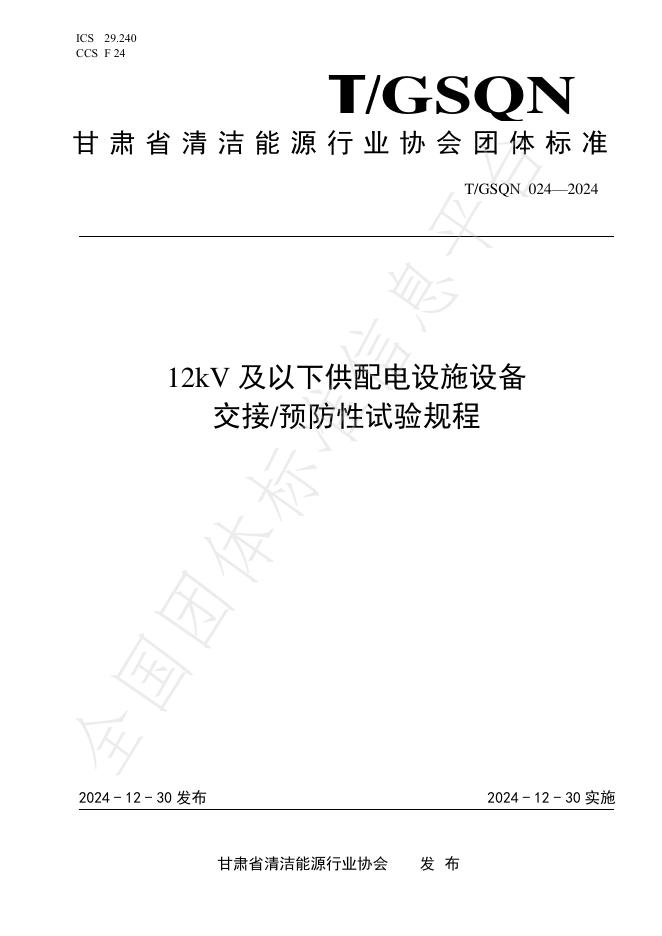 T/GSQN 024-2024 标准预览