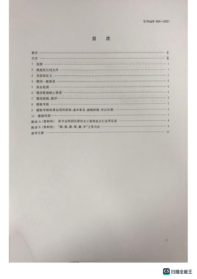 T/NAJX 004-2021 标准预览