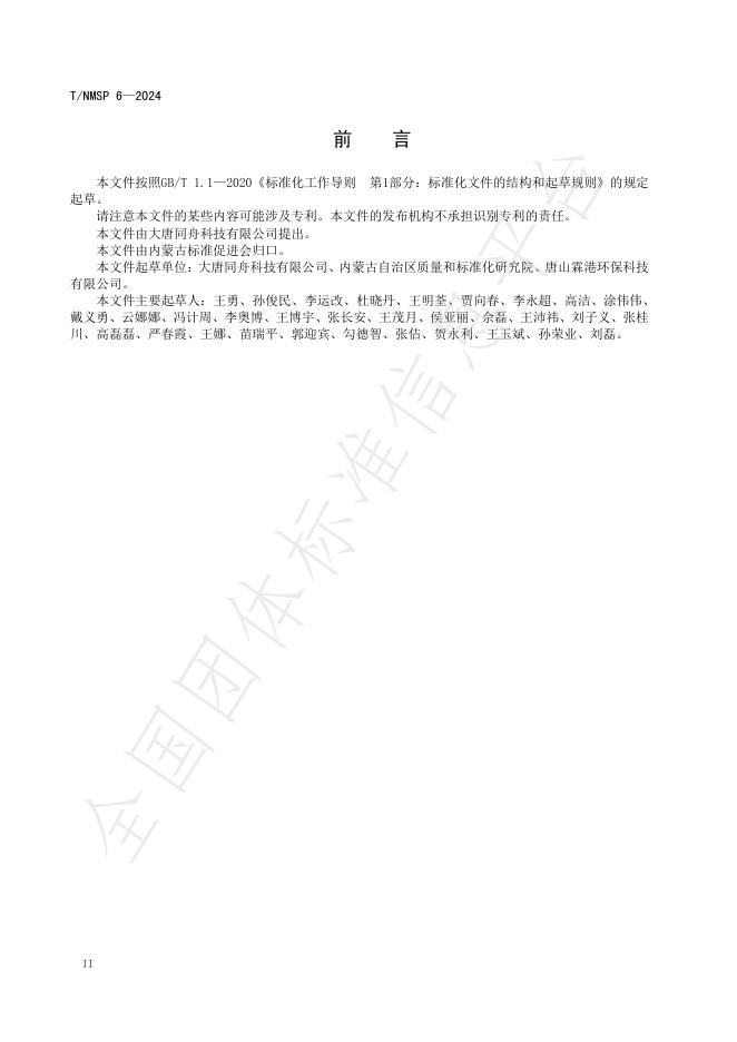 T/NMSP 6-2024 标准预览
