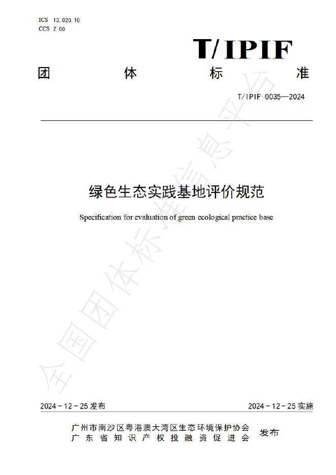 T/IPIF 0035-2024 标准预览