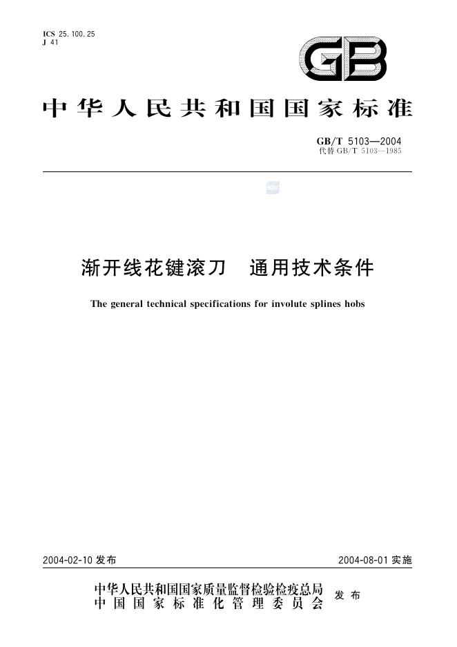 GB/T 5103-2004 标准预览